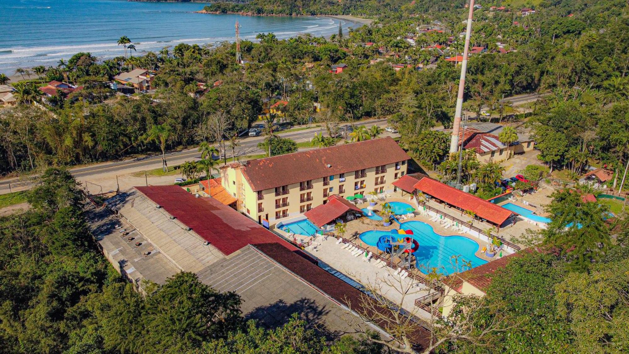 Agua Doce Praia Hotel Убатуба Экстерьер фото